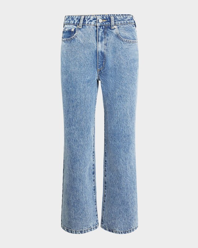 Krt Cropped Wide-Leg Jeans